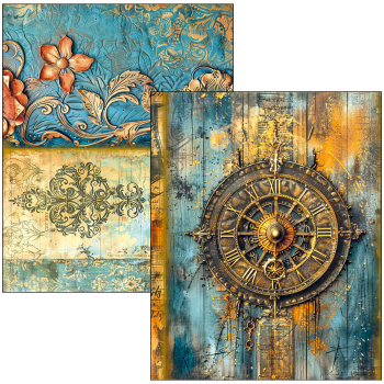 Ciao Bella, Past Time A4 Maxi Mixed Media Book