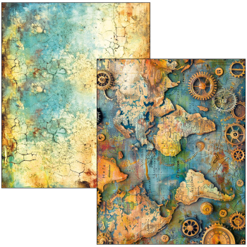 Ciao Bella, Past Time A4 Maxi Mixed Media Book