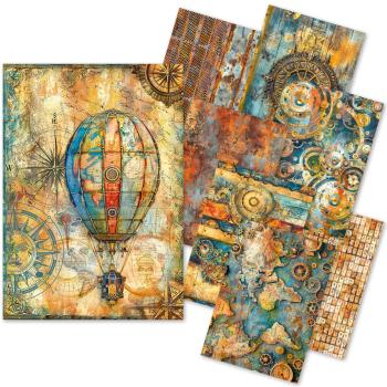 Ciao Bella, Past Time Craftmix Mixed A5 Paper Pack