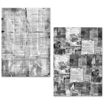 Ciao Bella, Newspapers A5 Tissue Paper Set