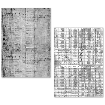 Ciao Bella, Newspapers A5 Tissue Paper Set