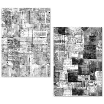 Ciao Bella, Newspapers A5 Tissue Paper Set