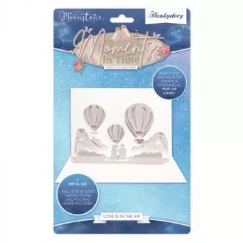 Moonstone Die Set - Love is in the Air, Stanzschablone, Hunkydory