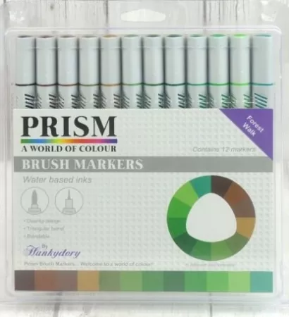 Prism Brush Markers - Forest Walk, Hunkydory