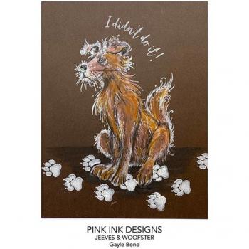 Pink Ink Designs, Jeeves & Woofster A5 Clear Stamp
