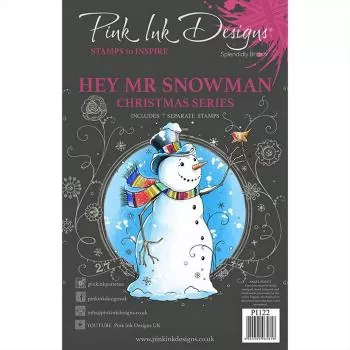 Pink Ink Designs • Silikonstempel Hey mr snowman