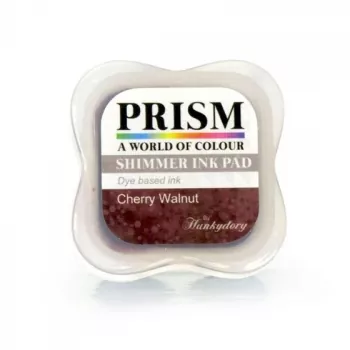 Hunkydory Shimmer Prism Ink Pads - Cherry Walnut