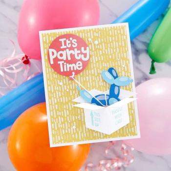 Spellbinders, Balloon Party Animal Etched Dies