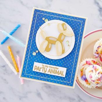 Spellbinders, Balloon Party Animal Etched Dies