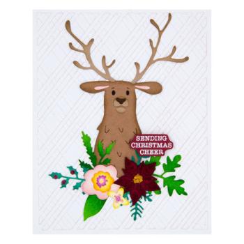 Spellbinders, Floral Stag Etched Dies