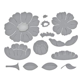 Spellbinders, Simon Hurley In Bloom Etched Dies