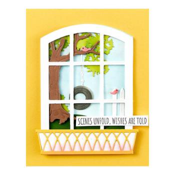 Spellbinders, Vista View Window Etched Dies