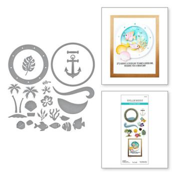 Spellbinders, Coastal Escape View Etched Dies