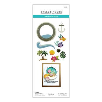 Spellbinders, Coastal Escape View Etched Dies
