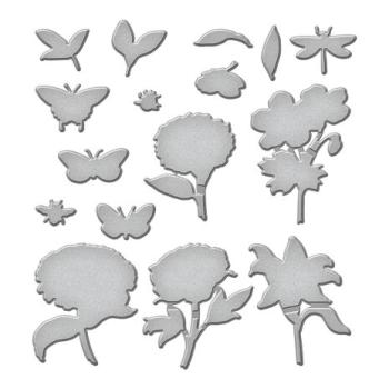 Spellbinders, Simon Hurley Beautiful Blooms Etched Dies