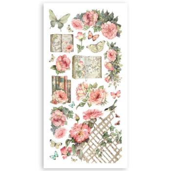 Stamperia, House of Roses 6x12 Inch Paper Cut-outs