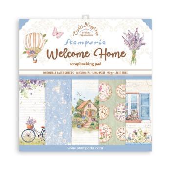 Stamperia, Create Happiness Welcome Home 12x12 Inch Paper Pack