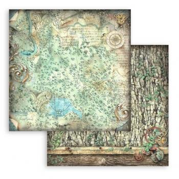 Stamperia, Magic Forest Maxi Background 12x12 Inch Paper Pack