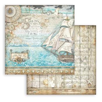 Stamperia, Songs of the Sea 12x12 Inch Paper Pack