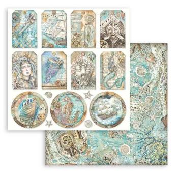 Stamperia, Songs of the Sea 12x12 Inch Paper Pack