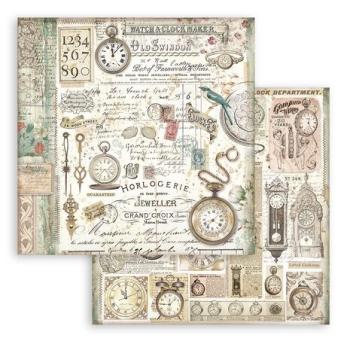 Stamperia, Brocante Antiques 12x12 Inch Paper Pack