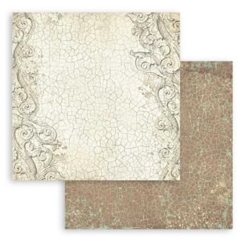 Stamperia, Brocante Antiques Maxi Background 12x12 Inch Paper Pack