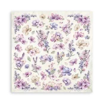 Stamperia, Lavender Scrapbook Block