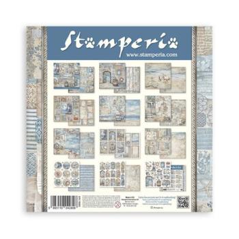 Stamperia, Silent Sea 12x12 Inch Paper Pack