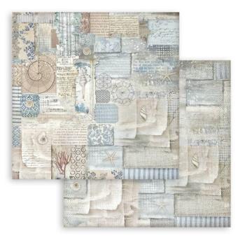 Stamperia, Silent Sea Maxi Background Selection Paper Pack
