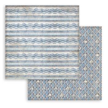 Stamperia, Silent Sea Maxi Background Selection Paper Pack