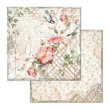 Stamperia, House of Roses 12x12 Inch Paper Pack