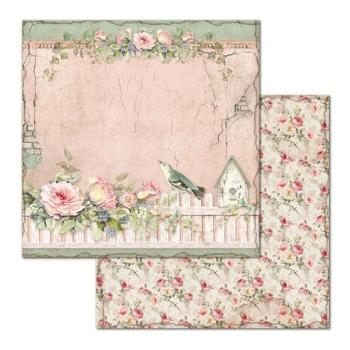 Stamperia, House of Roses 12x12 Inch Paper Pack