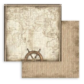 Stamperia, Sea Land 8x8 Inch Paper Pack