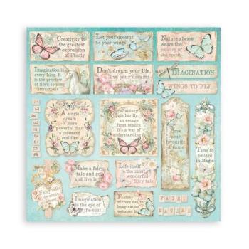 Stamperia, Wonderland 8x8 Inch Paper Pack