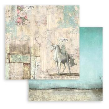Stamperia, Wonderland 8x8 Inch Paper Pack