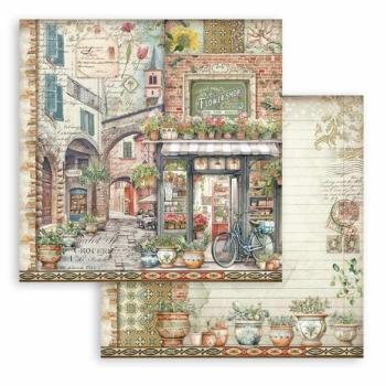 Stamperia, Art of Travelling 8x8 Inch Paper Pack