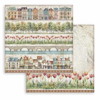 Stamperia, Art of Travelling 8x8 Inch Paper Pack