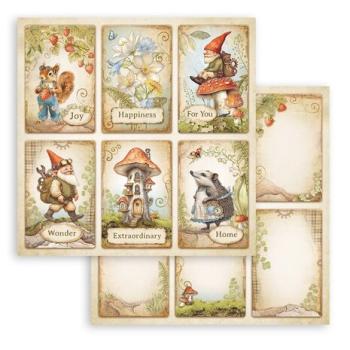 Stamperia, Hidden Grove 8x8 Inch Paper Pack