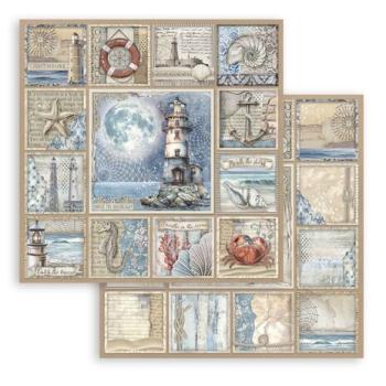 Stamperia, Silent Sea 8x8 Inch Paper Pack