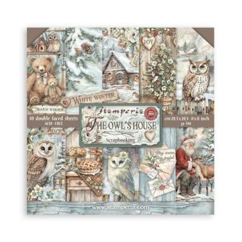 Stamperia, The Owl's House 8x8 Inch Paper Pack