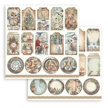 Stamperia, The Owl's House 8x8 Inch Paper Pack