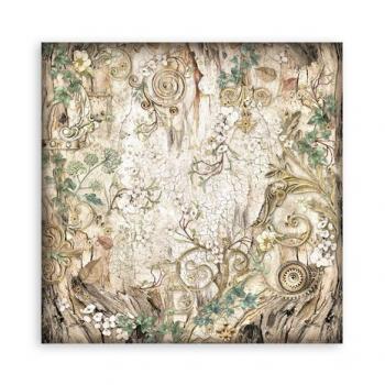 Stamperia, Magic Forest Backgrounds 8x8 Inch Paper Pack