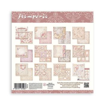 Stamperia, Romance Forever 8x8 Inch Paper Pack