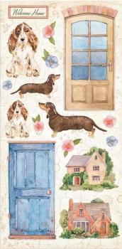 Stamperia, Collectables Welcome Home 6x12 Inch Paper Pack