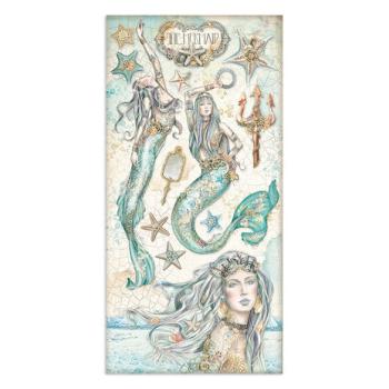 Stamperia, Songs of the Sea Collectables 6x12 Inch Paper Pack