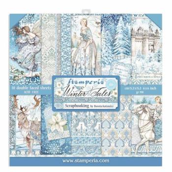Stamperia, Winter Tales 6x6 Inch Paper Pack