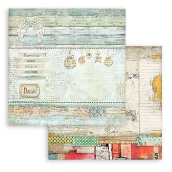 Stamperia, Christmas Patchwork 6x6 Inch Paper Pack