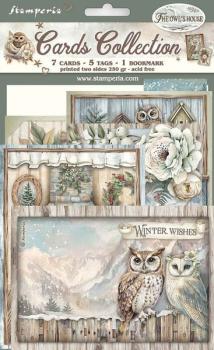 Stamperia, The Owl's House Cards Collection