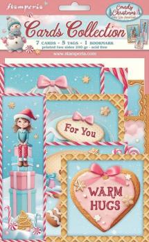 Stamperia, Candy Christmas Cards Collection