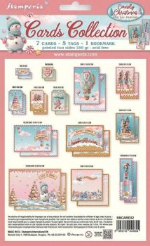 Stamperia, Candy Christmas Cards Collection